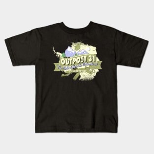 Outpost 31 "The Safest Place In Antarctica!" Kids T-Shirt